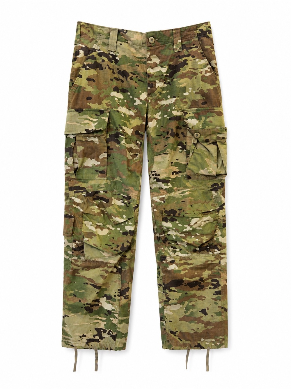 Camo Cargo Pants - Green Multi